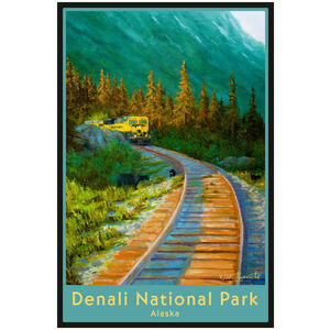 Denali National Park Alaska Bear Tracks 