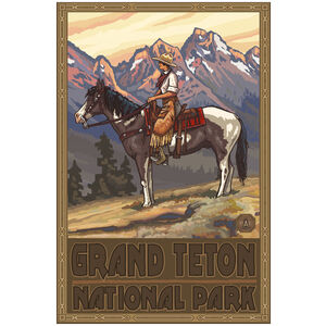 Grand Teton National Park Lady Ranch Hand
